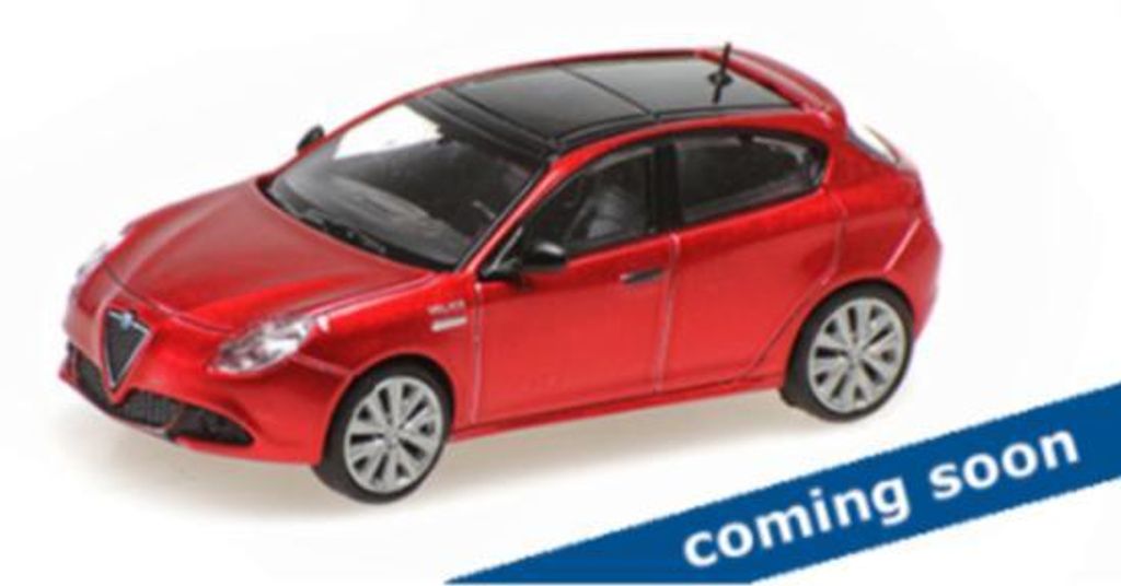 Minichamps ALFA ROMEO GULIETTA VELOCE - 2017 - RED METALLIC 870120005