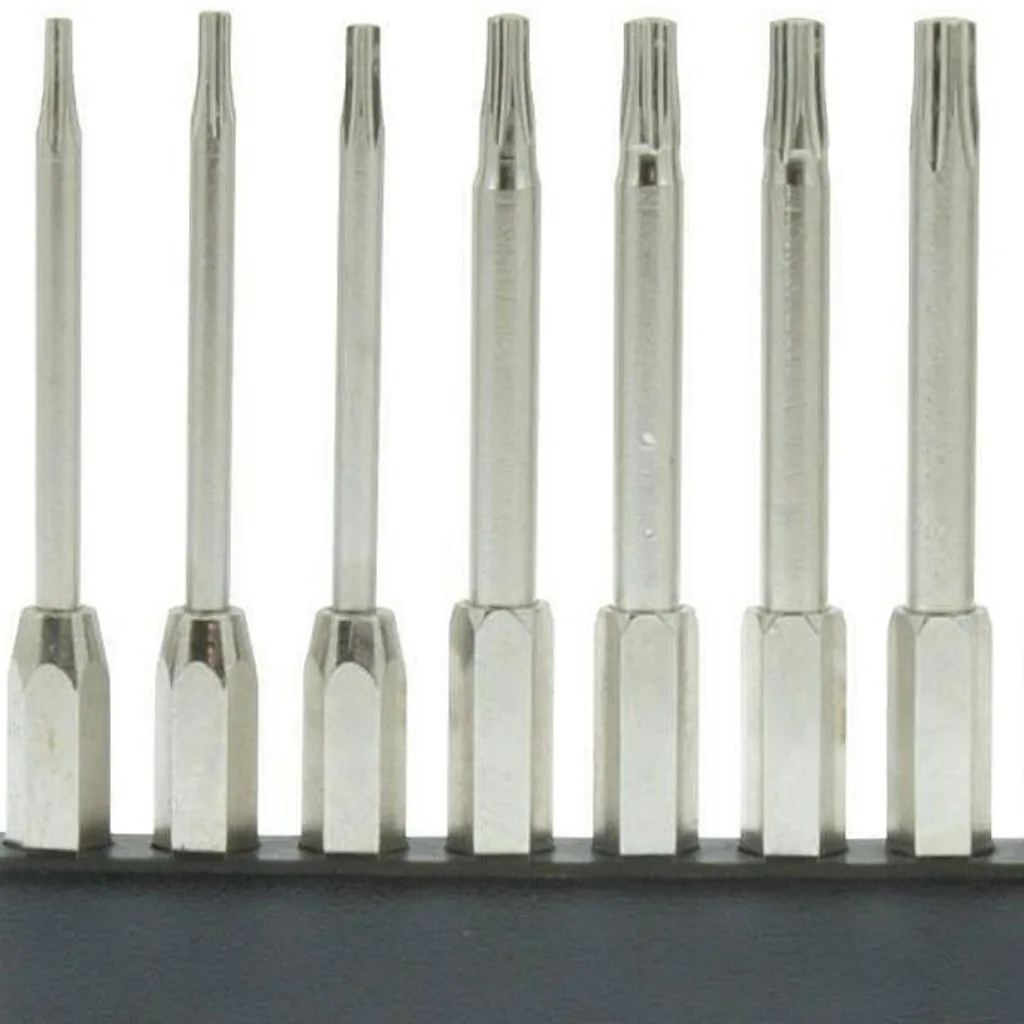 Assortiment d'embouts profil T long pour accéder aux vis difficiles - 3