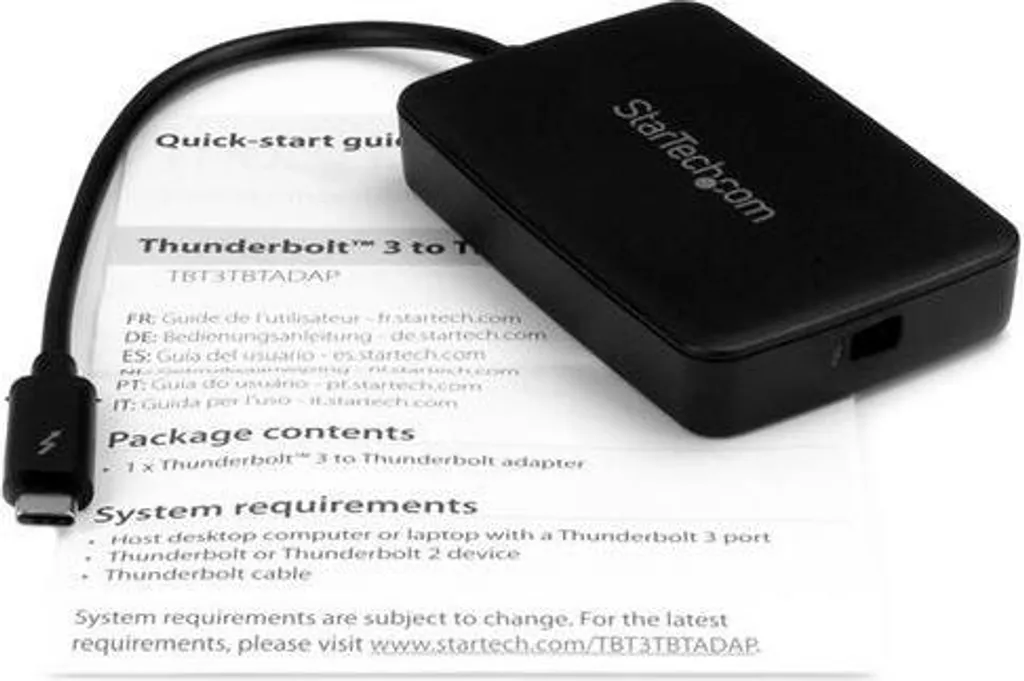 StarTech.com Adattatore Laptop TB3 a Periferiche TB2 - Certificato - 6