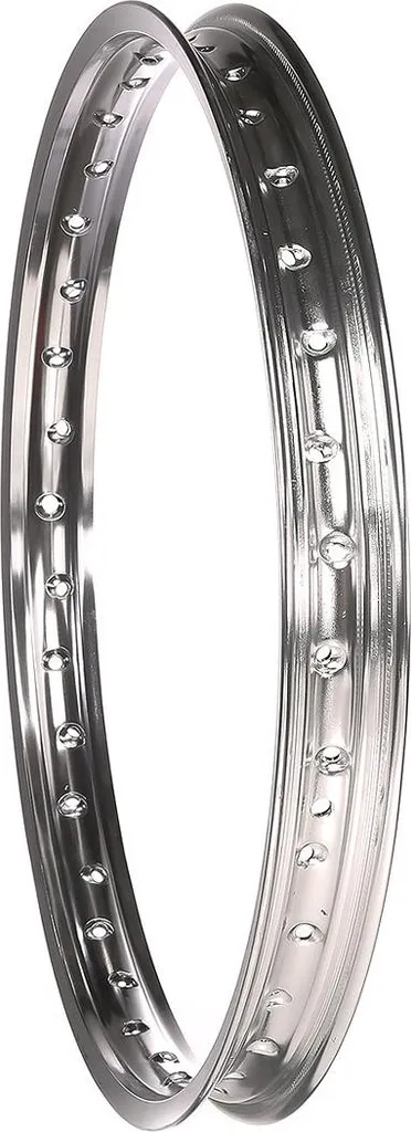 Cercle de jante 21 pouces en alu brossé 36 trous pour roue de moto GS