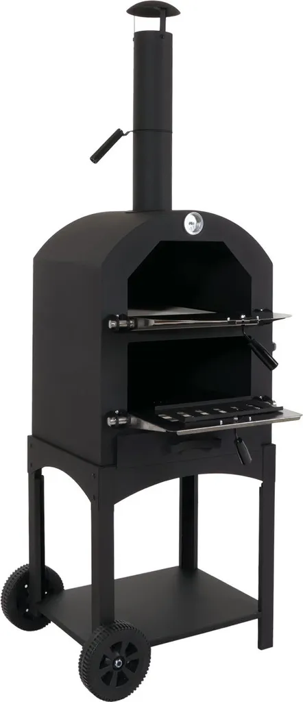 Cuisine d'été complète : barbecue charbon, four à pizza et poêle à bois - 6