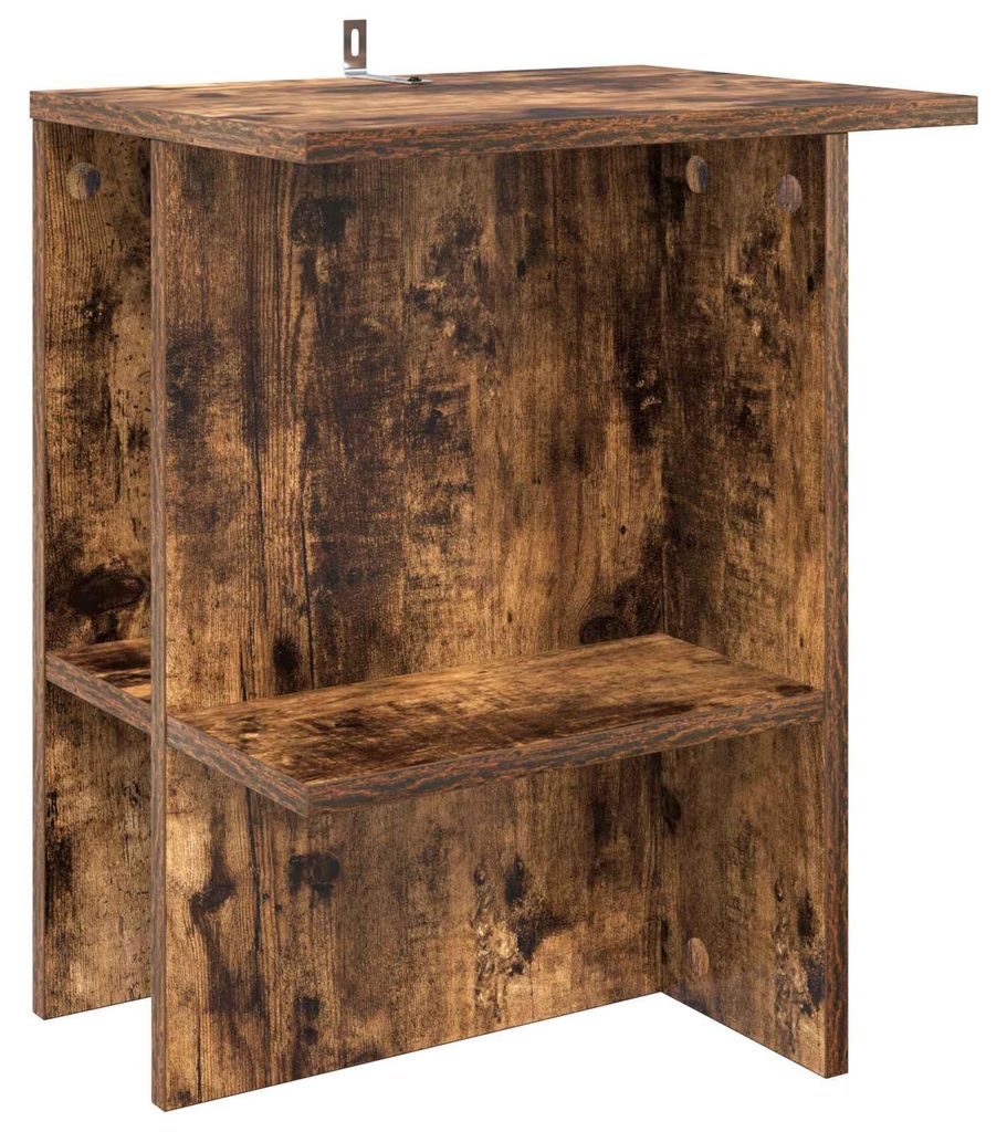 Couchtisch Geräucherte Eiche 40 x 30 x 49 cm Holzwerkstoff