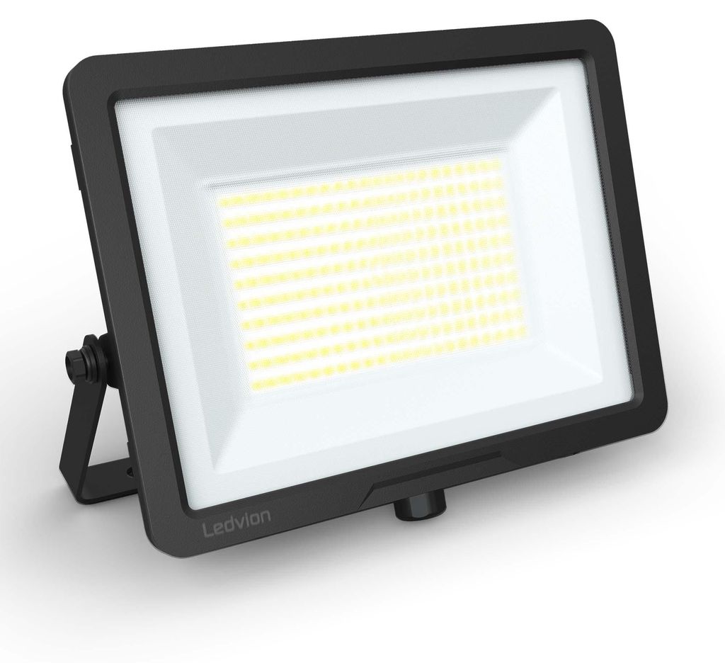 Ledvion LED Strahler Außen 100W wasserdicht IP65 6500K Produktbild 