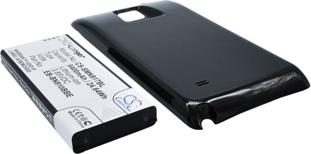 TECHTEK Akku Kompatibel mit [Samsung] Galaxy Note 4, SM-N910A, SM-N910C, SM-N910FD, SM-N910FQ, SM-N910G, SM-N910H, SM-N910I, SM-N910K, SM-N910L, SM-N