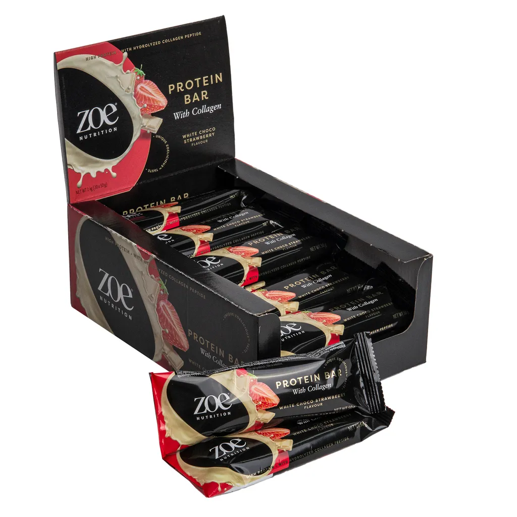 Pack de 20 Barres Protéinées Zoe - Collation Idéale Fitness et Muscu