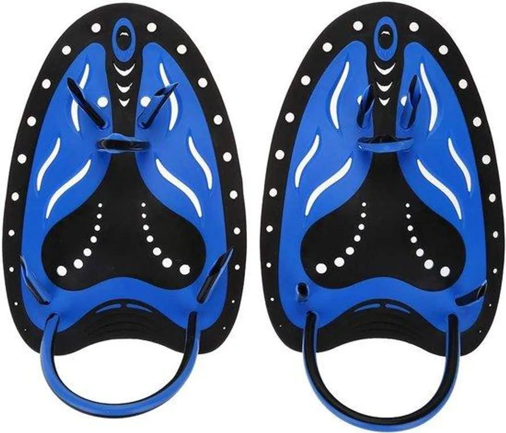 Plaquettes de natation ergonomiques pour entraînement plongée bleu - 6