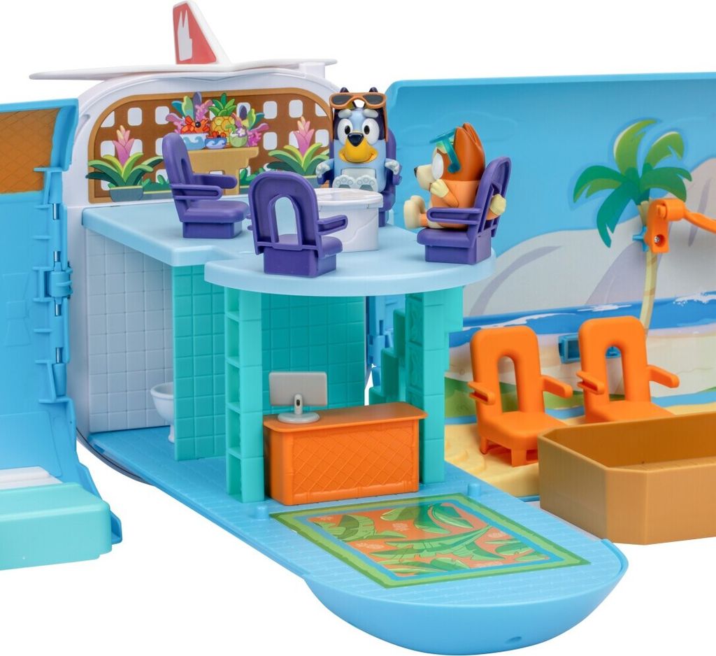 Moose - Bluey 3-in-1 Airplane Playset Produktbild 8