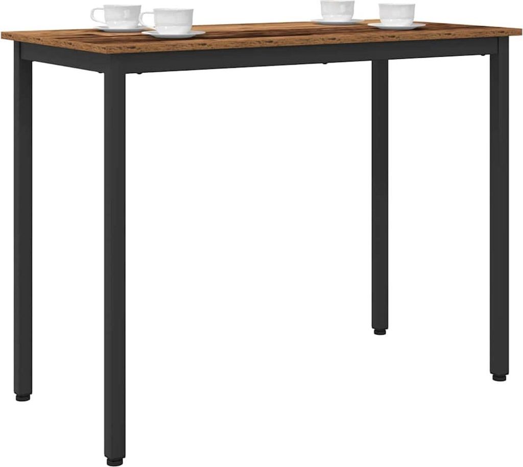 vidaXL Tisch Altholz 100 x 50 x 76,5 cm Ingenieure Holz und Stahl