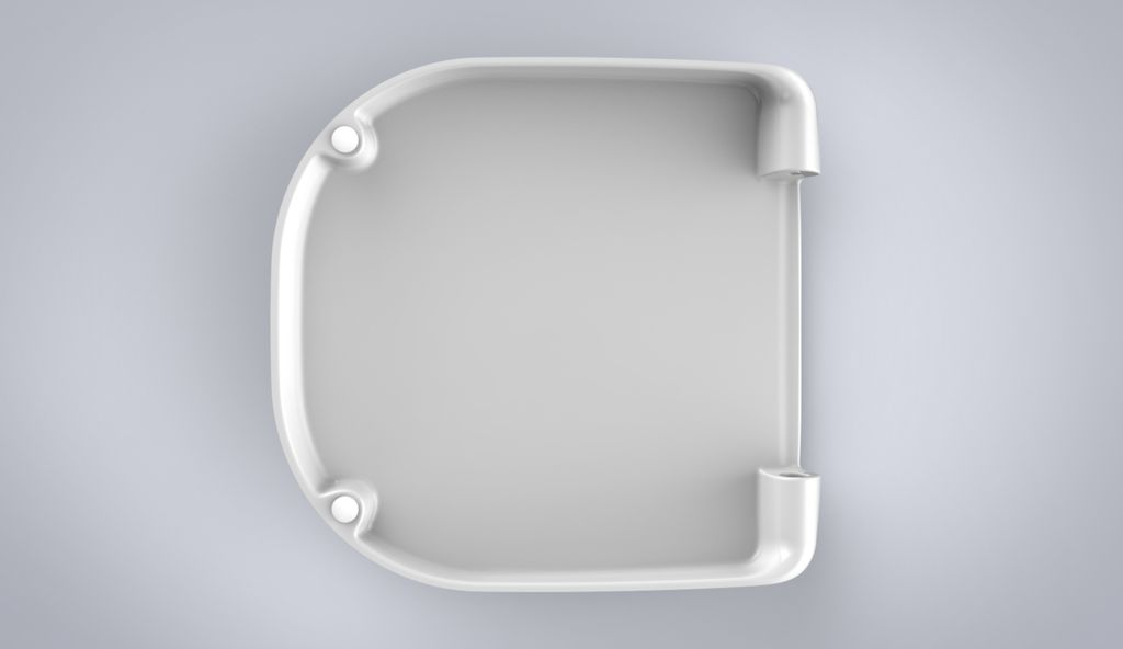 VIGOUR DERBY Urinal Zulauf verdeckt mit SoftClose Deckel & Produktbild 9