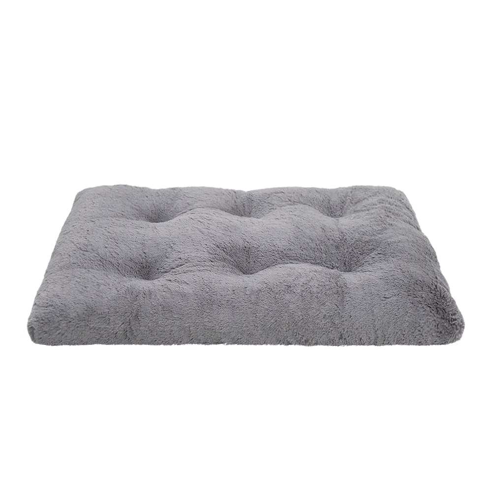 Letto per Cani Shaggy XXL 115x75 - Cuccia Ortopedica Relax Grigio