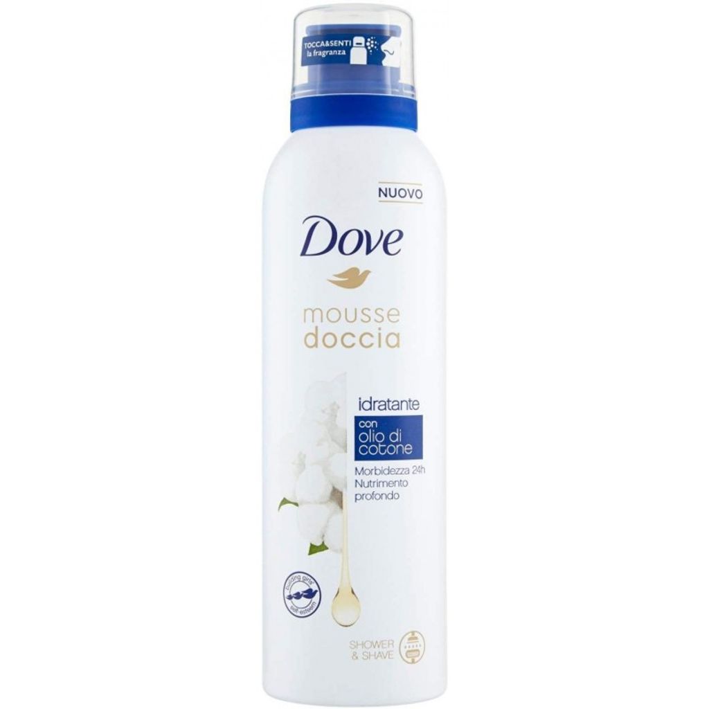 Dove Moisturizing Shower Mousse with Baumwolle Oil 200ml