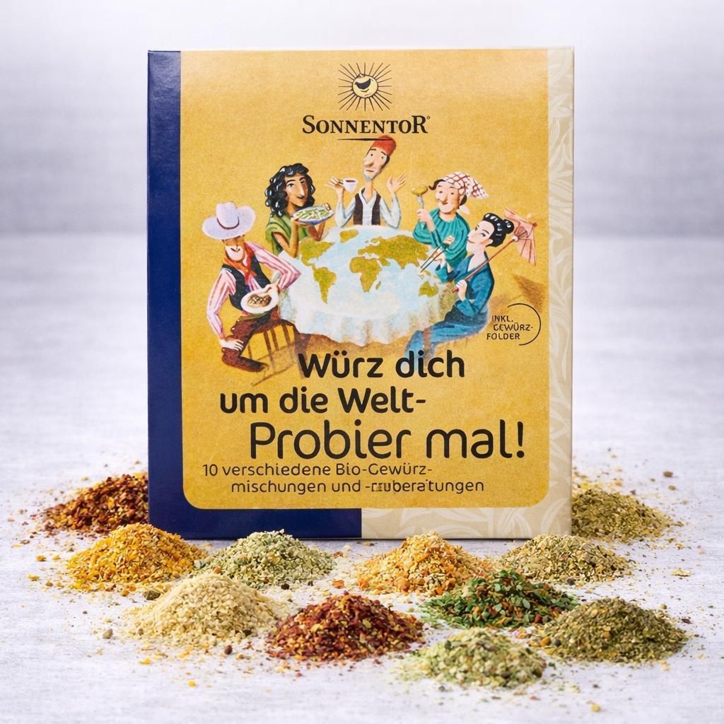 Sonnentor Probier mal! Würz dich um die Welt 10  Gewürze á Produktbild 