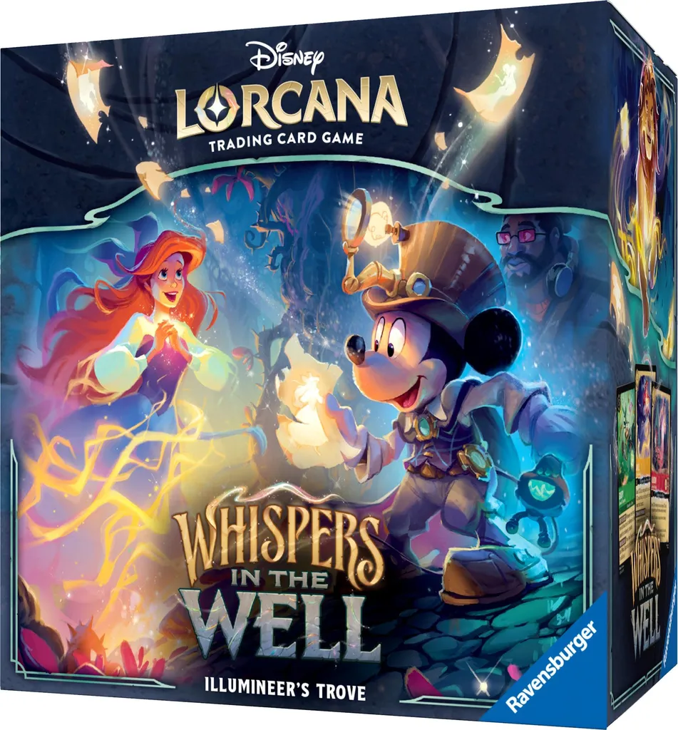 Rangement et Boosters Lorcana Trésor du Luministe Edition Anglaise Pro