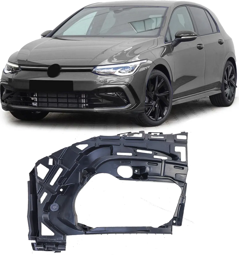 Guide de Support Pare-chocs Droit VW Golf 8 GTI GTD R-Line Haute Qualité