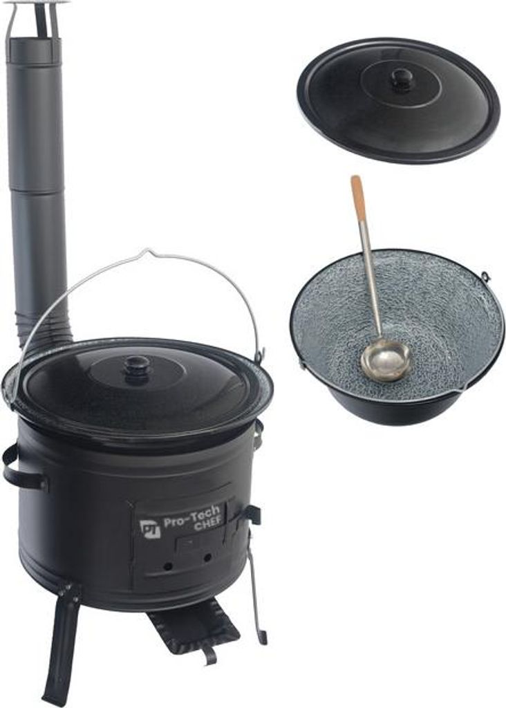 Sestava na guláš smaltovaná 22l Pro-Tech CHEF 18401 Obrázek produktu 