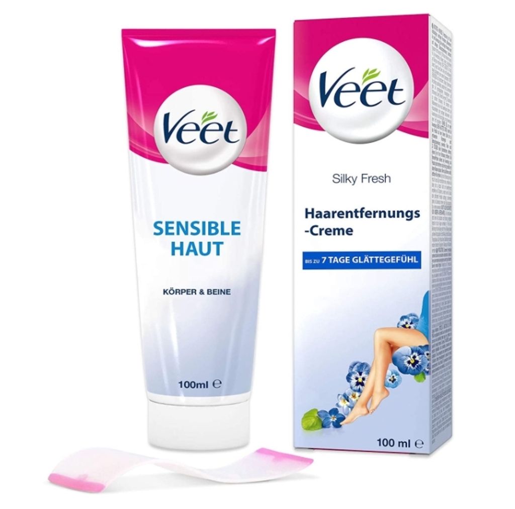 Veet krém na odstránenie chĺpkov Sensitive Skin 100ml Obrázok produktu 