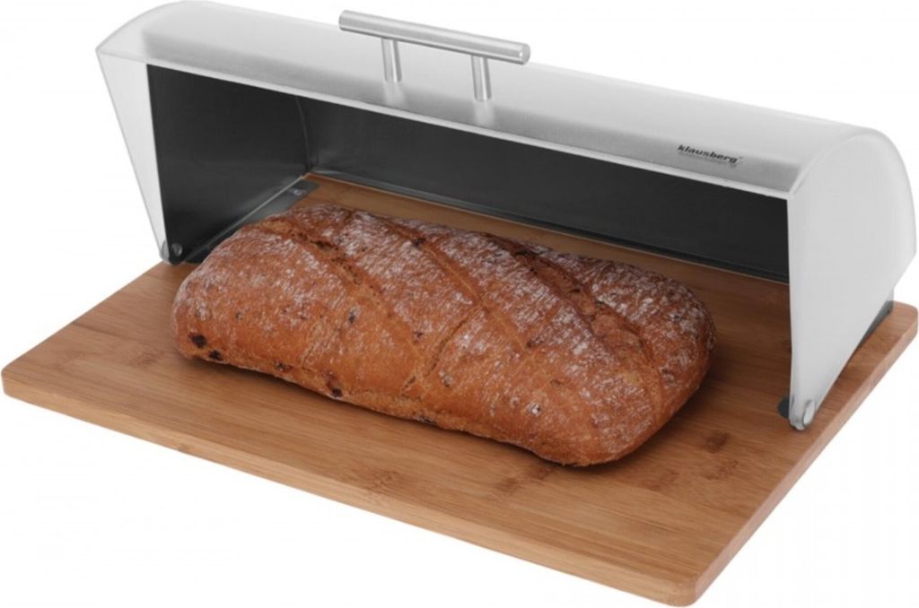 Klausberg contenitore per il pane bifacciale in acciaio e