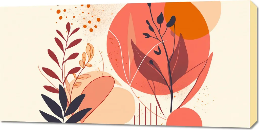 Tableau Image 100 x 50 cm Après-midi chaud - Toile Déco Salon Moderne
