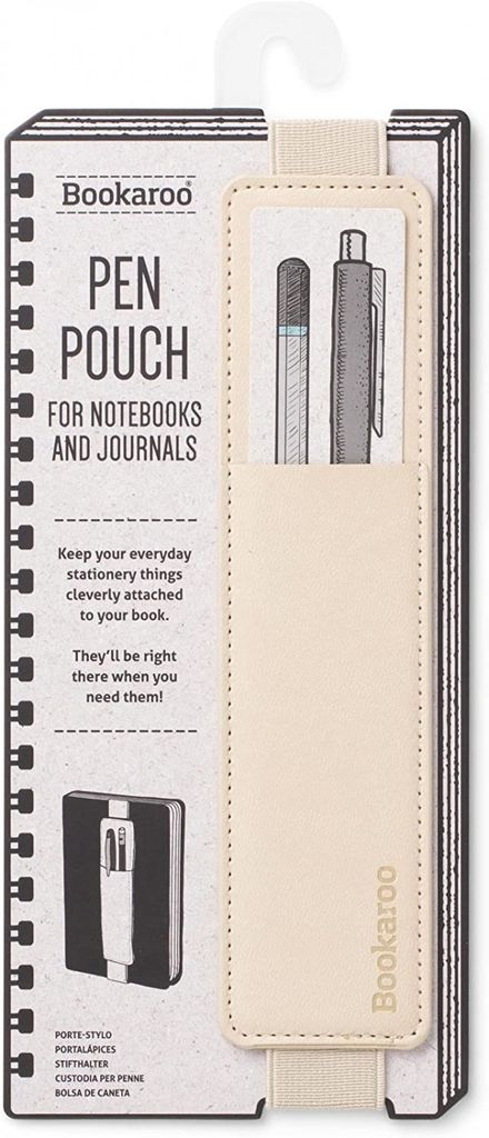 Bookaroo Pen Pouch - uchwyt na długopis beżowy