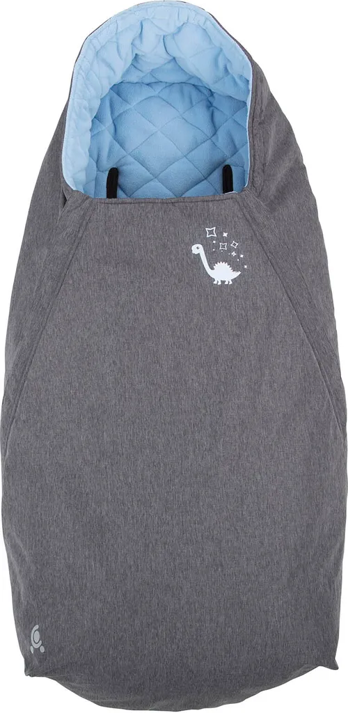 Dites stop aux taches avec le bavoir géant CuddleCo 90x50 cm gris bleu