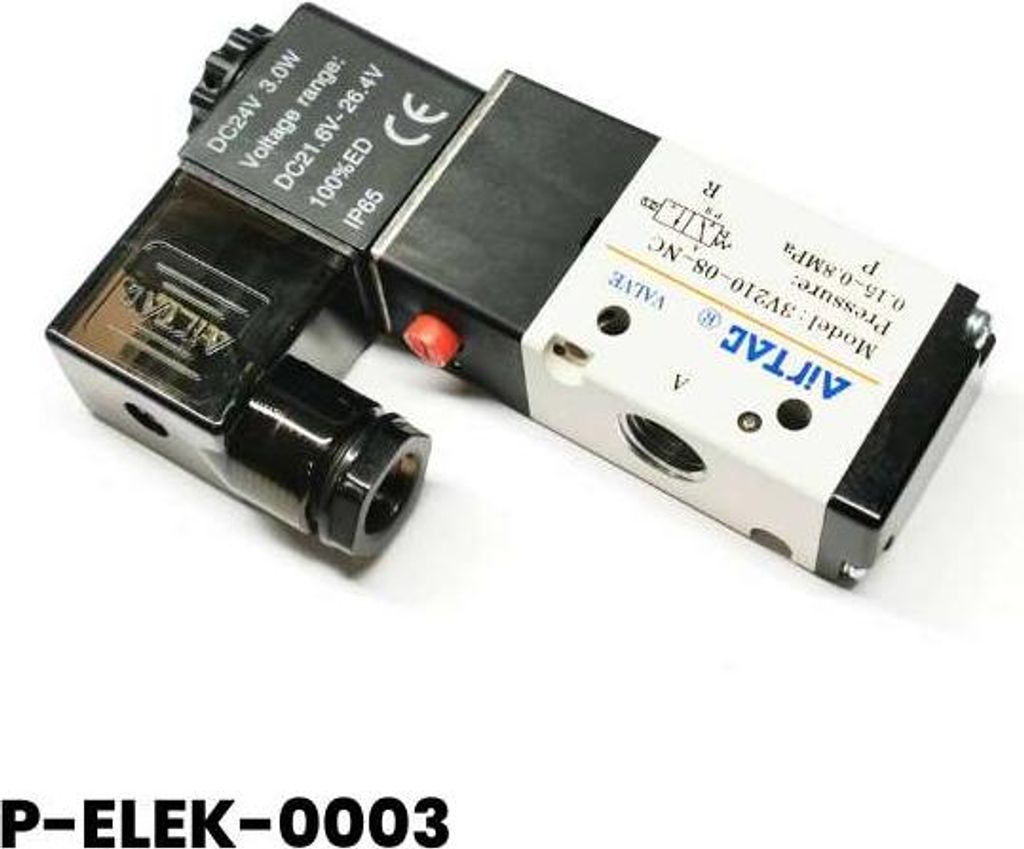 DC24 Pneumatisches Magnetventil AirTAC 3V210-08-NC