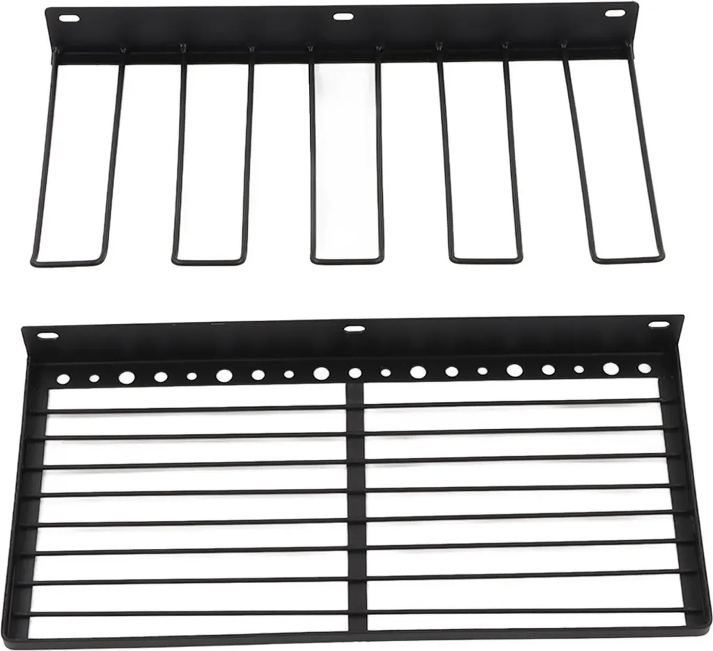 Support outils robuste capacité charge élevée avec rack pour 4 perceuses - 5
