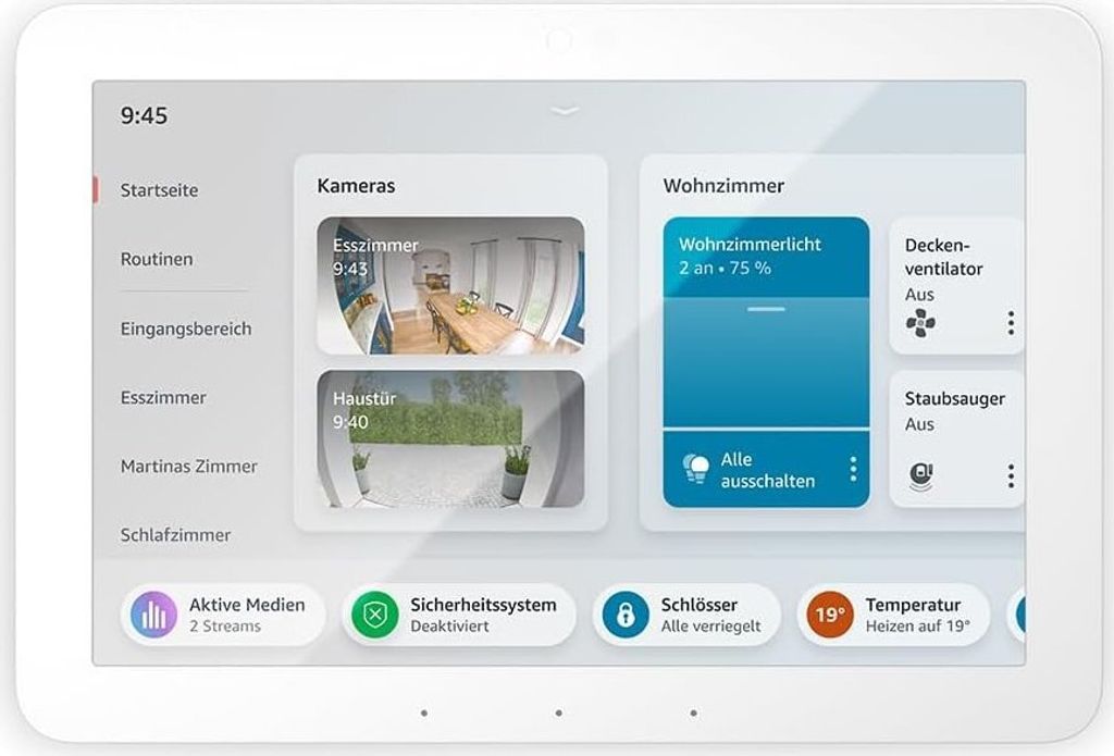 Amazon Echo Hub Smart-Home-Bedienpanel Produktbild 