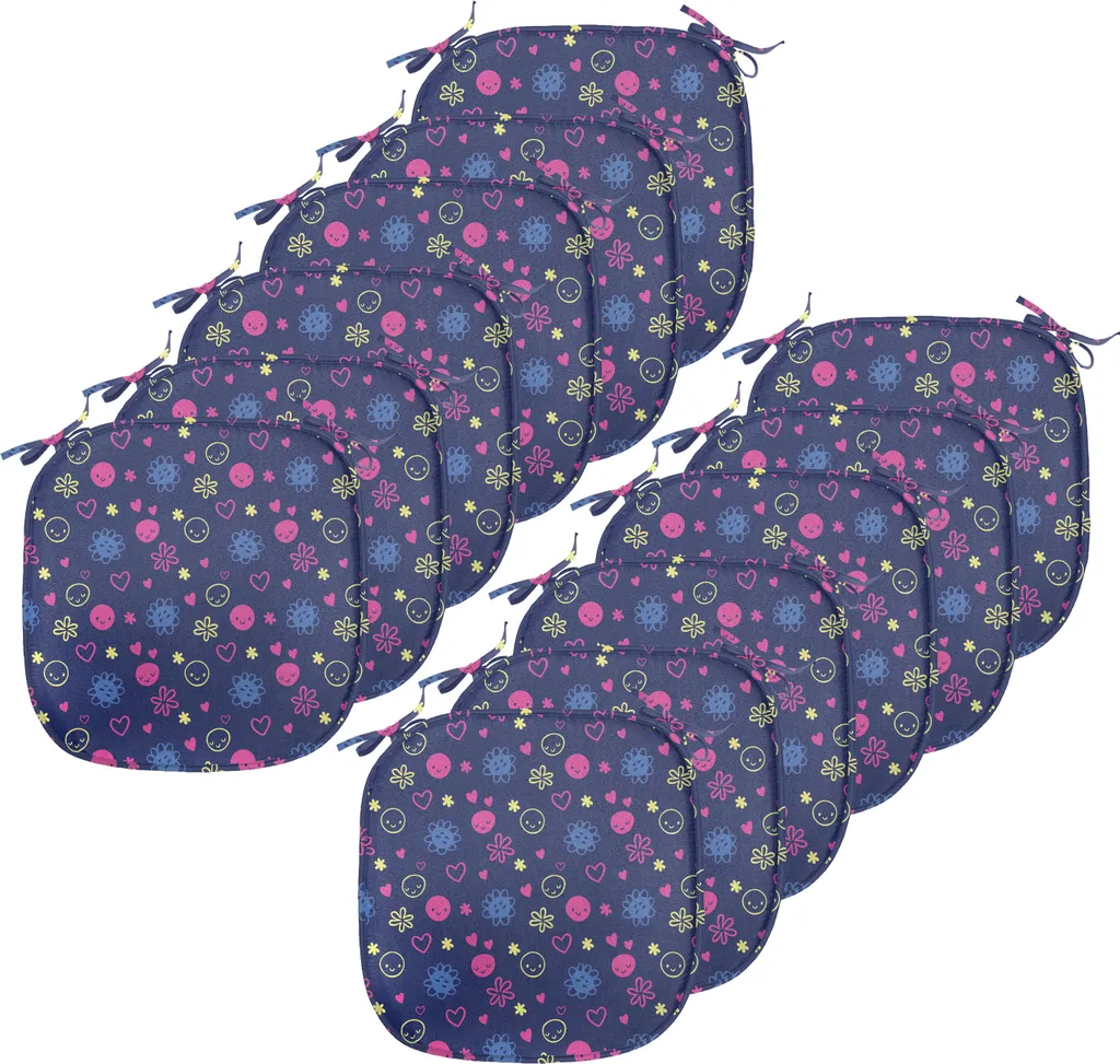 Coussin de Chaise Anti-Tache et Confortable pour Salle à Manger 12x