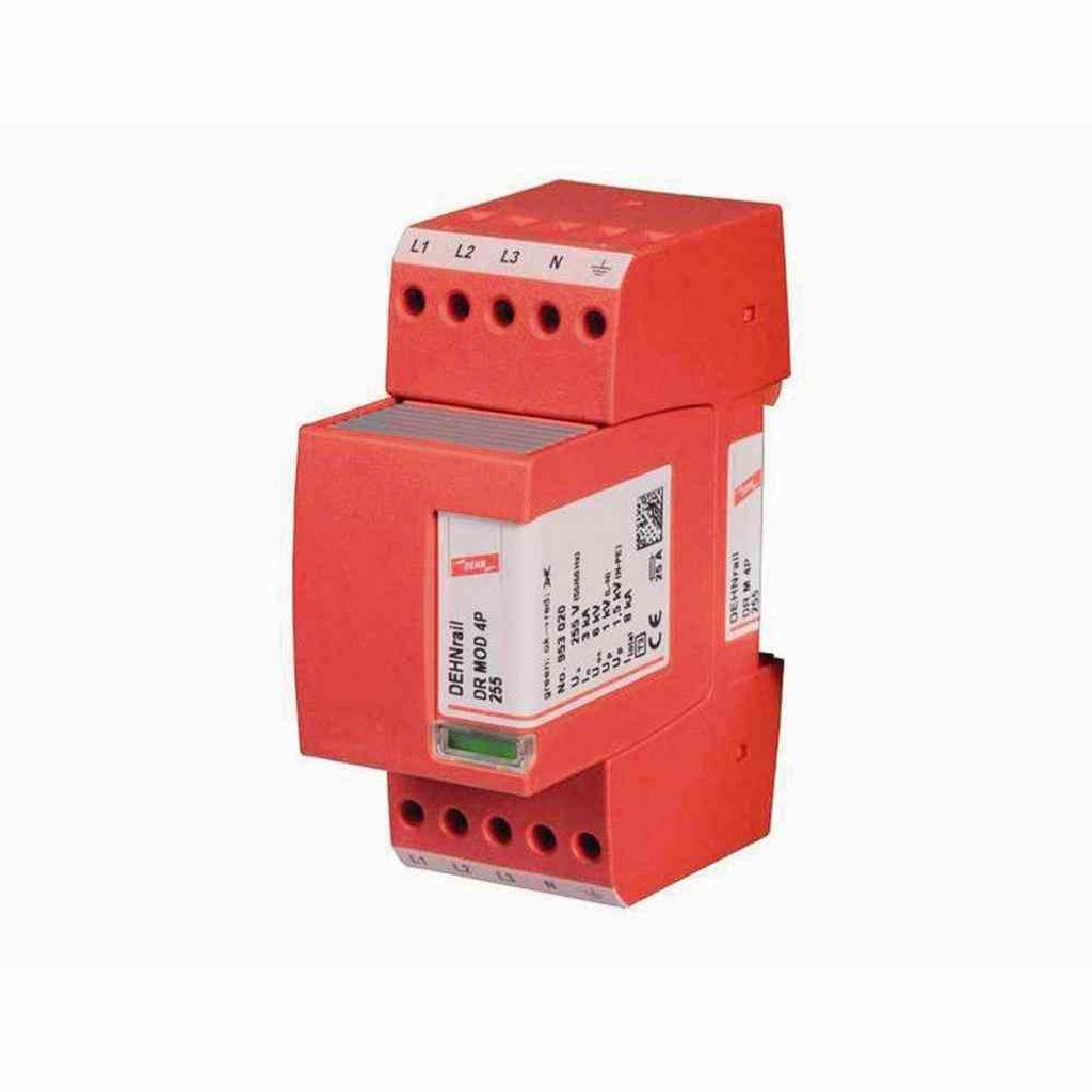 DEHN DRM4P255 DEHNrail M 4pólový svodič přepětí Obrázek produktu 