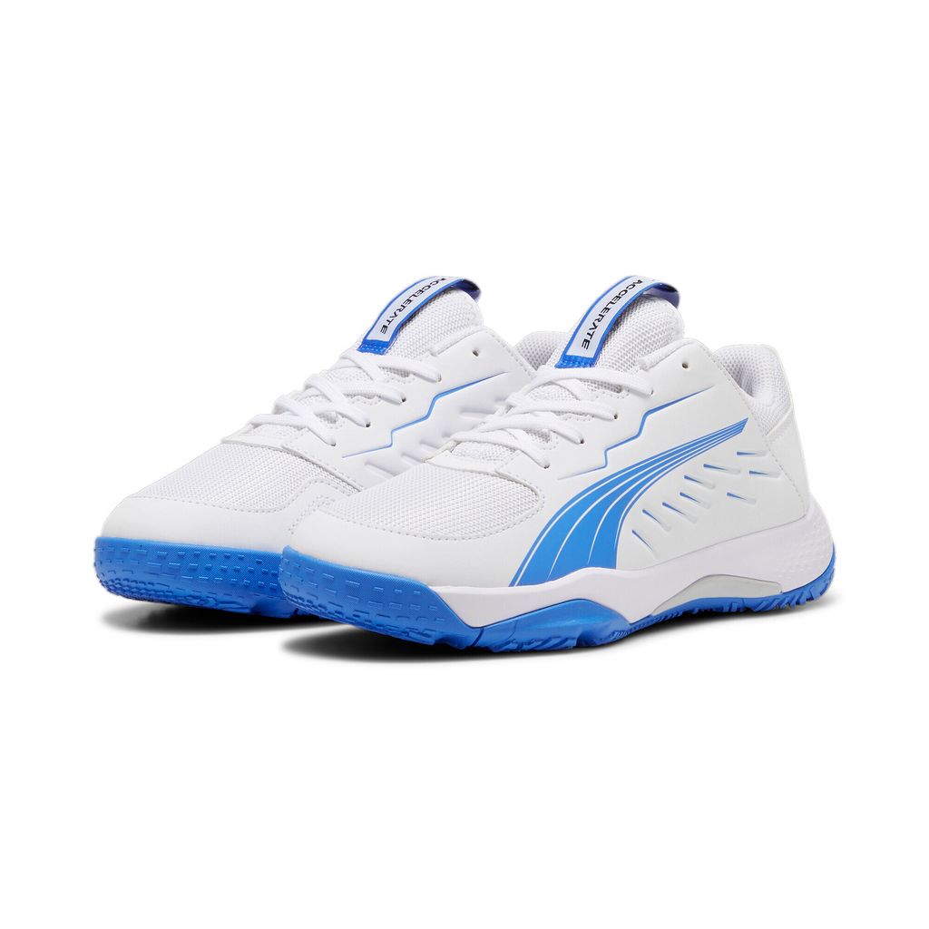 Puma Handballschuhe Accelerate Kinder, weiß, 35,5