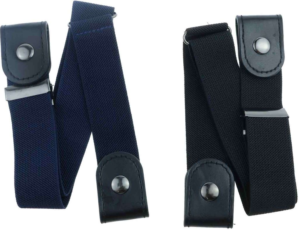 2er-Pack Gürtel ohne Schnalle für Herren, Damengürtel, Produktbild 