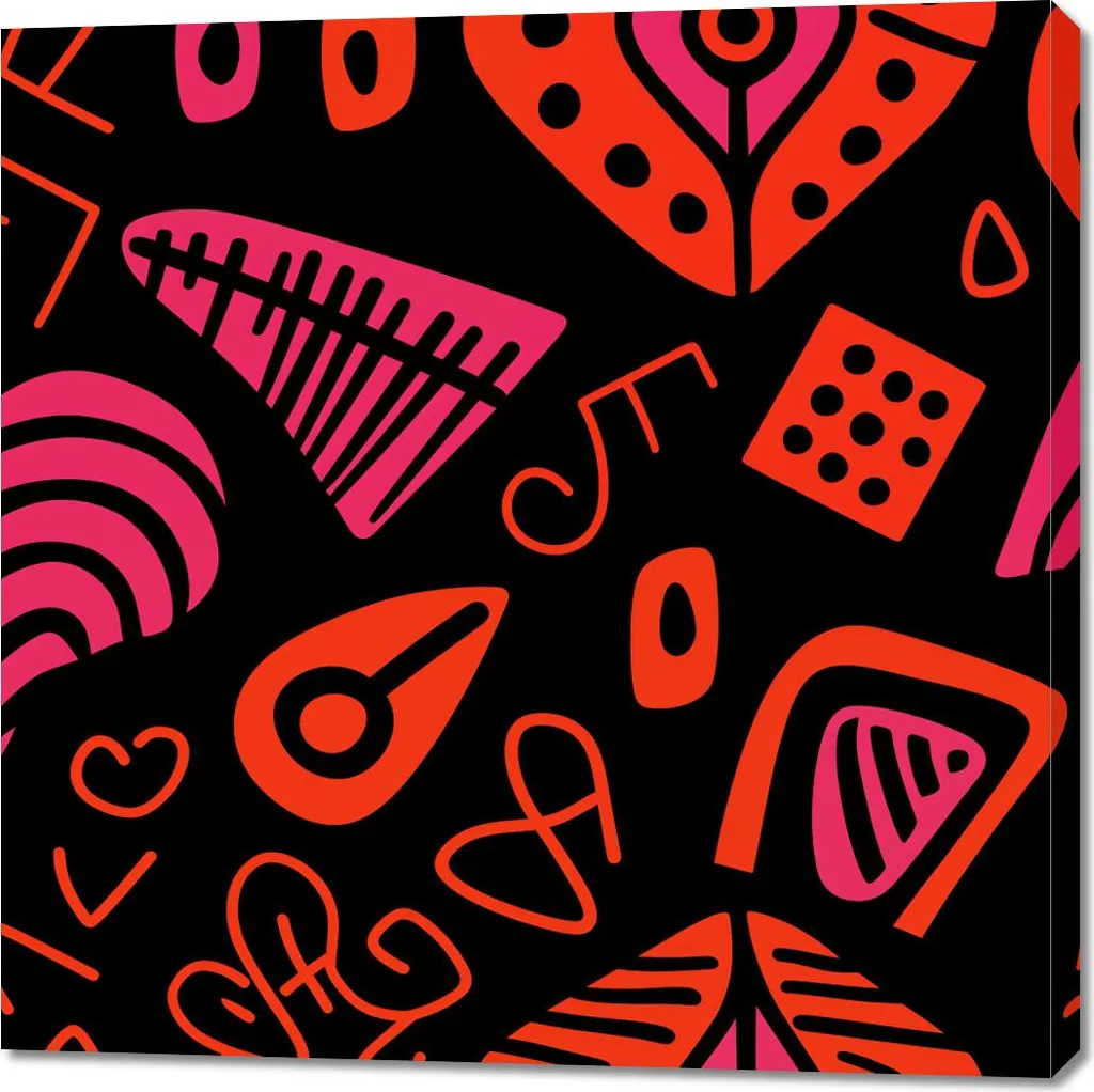 Acquista Quadro Astratto 100x100 Ritmo dei Motivi - Design Esclusivo