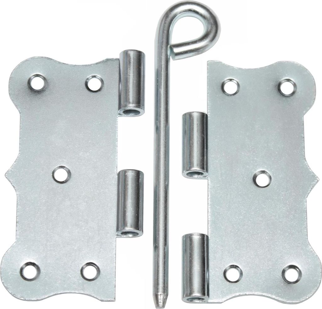 Kulissenscharniere Scharniere Türscharniere 100 x 100x2 Türband Retro lose Stift Silber Verzinkt