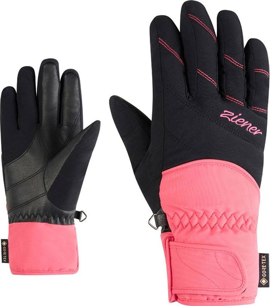 Ziener Katima-z Gtx Handschuhe Schwarz 8 Damen Schwarz 8