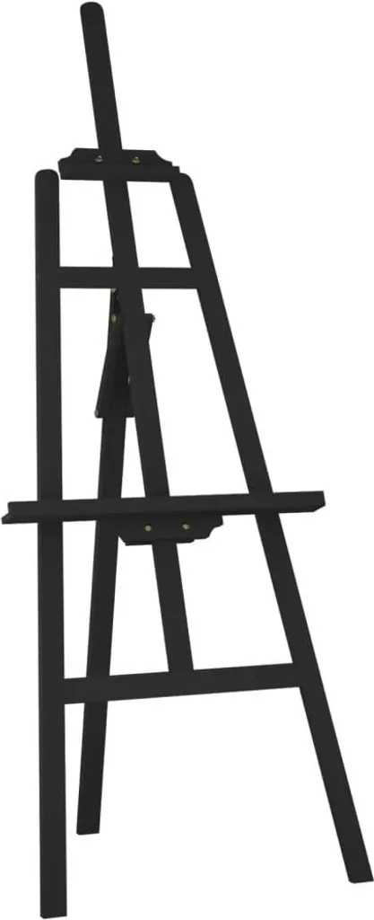 Cavalletto Pittura Legno Pino Nero 127cm | vidaXL Offerta Artistica