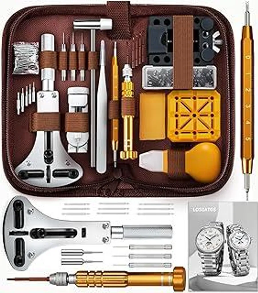 Set Riparazione Orologi 149 Pezzi LOSGATOS - Kit Orologiaio Fai-da-Te