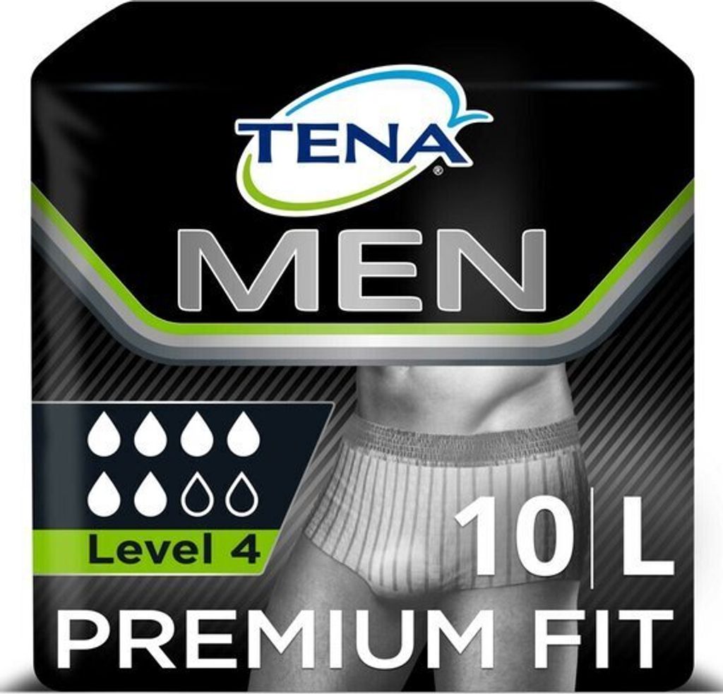 TENA Men Premium Fit Level 4 10 kusů velikost L Obrázek produktu 