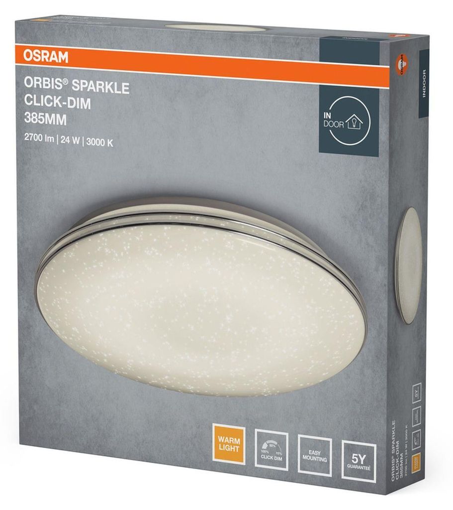 Deckenlampe LED D: 40 cm rund 3000 K 2000 lm Modern Deckenleuchte
