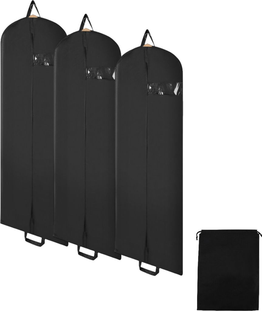 Hebitod Kleidersack 3er Set 150x60cm Schutzhülle Produktbild 