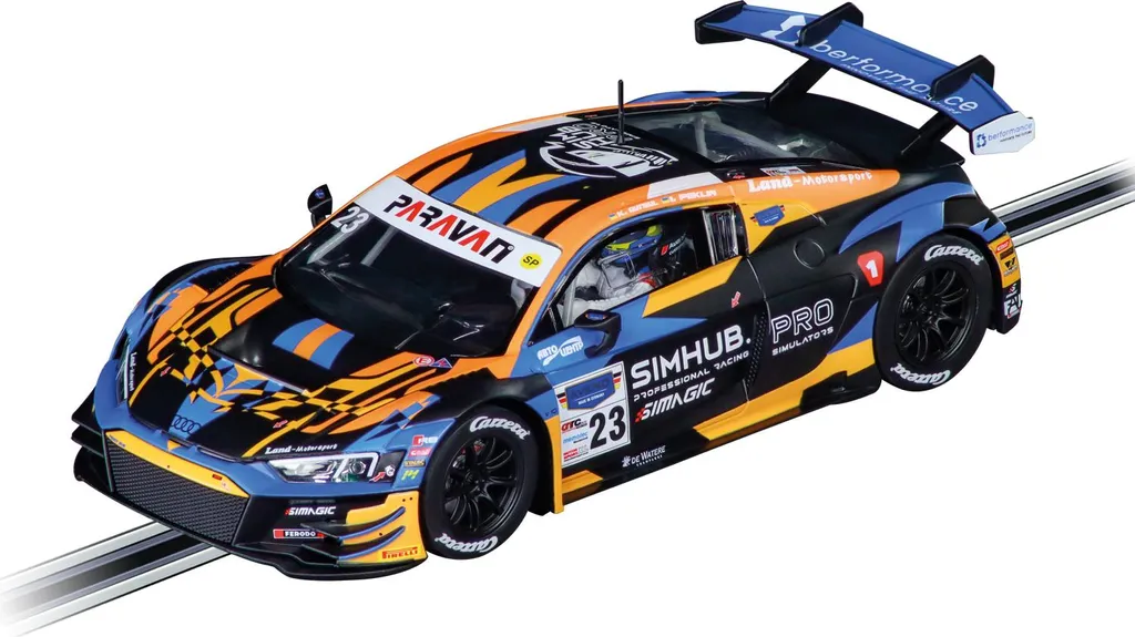 Audi R8 LMS GT3 evo II Carrera 1:24 avec Éclairage LED et Digital