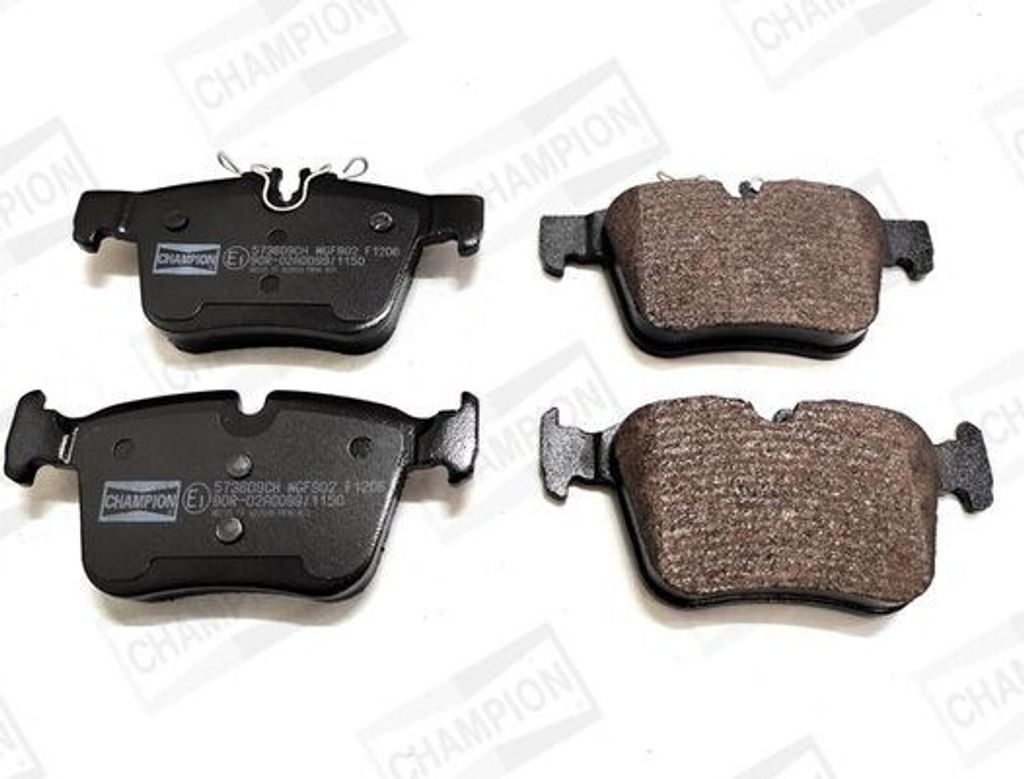 CHAMPION Bremsbeläge Satz Hinten Bremsklötze passend für MERCEDES-BENZ C-Klasse T-modell (S205) 573609CH