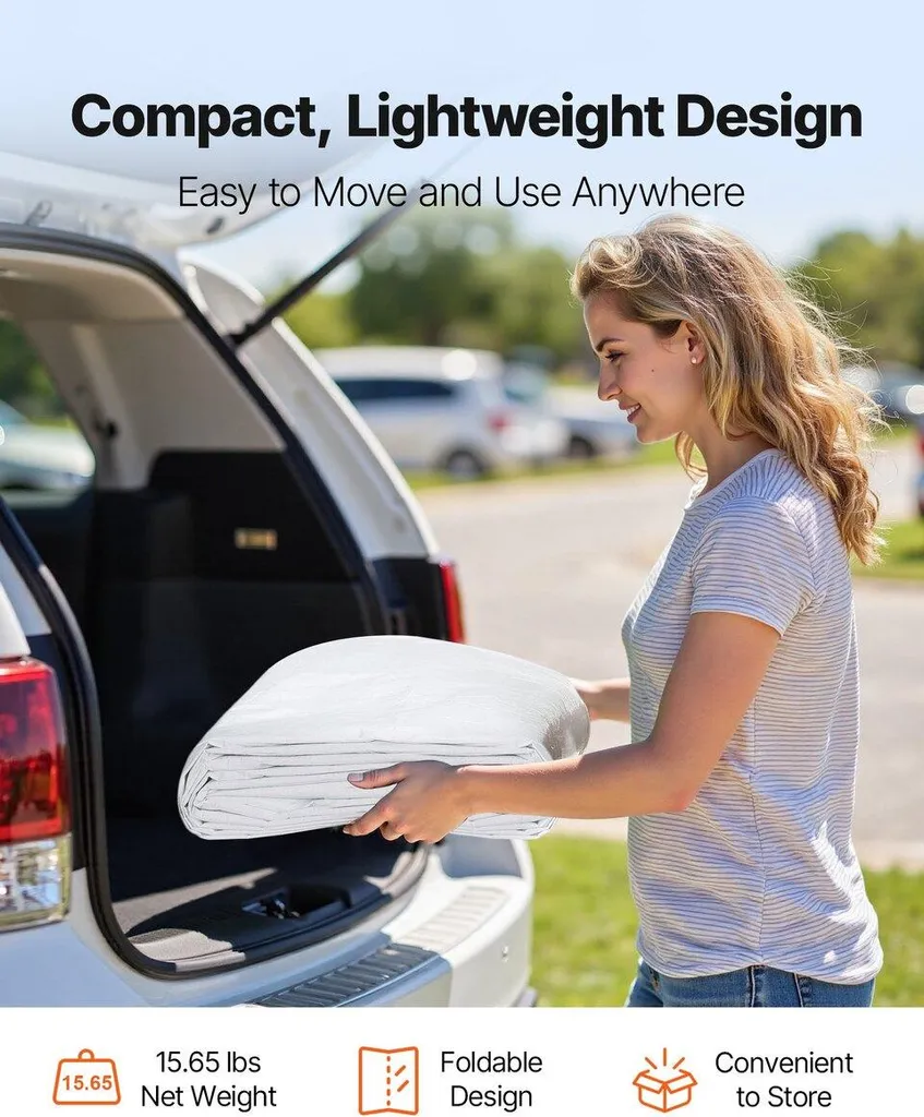 Auvent de remplacement pour abri auto : réparez votre bâche usée - 6