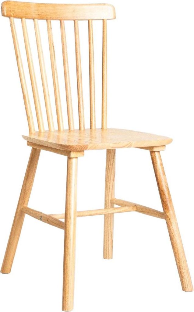 HOMLA Krzesło VICI naturalne 46x52x92 cm Zdjęcie produktu 