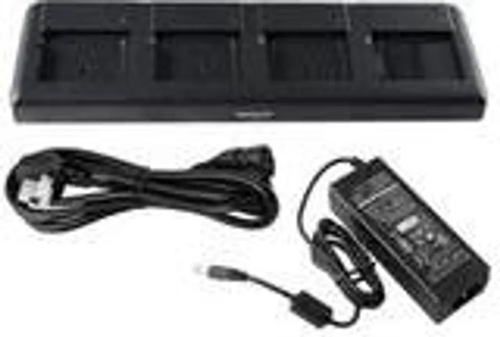 Station de charge Honeywell Quad pour quatre batteries de pistolet