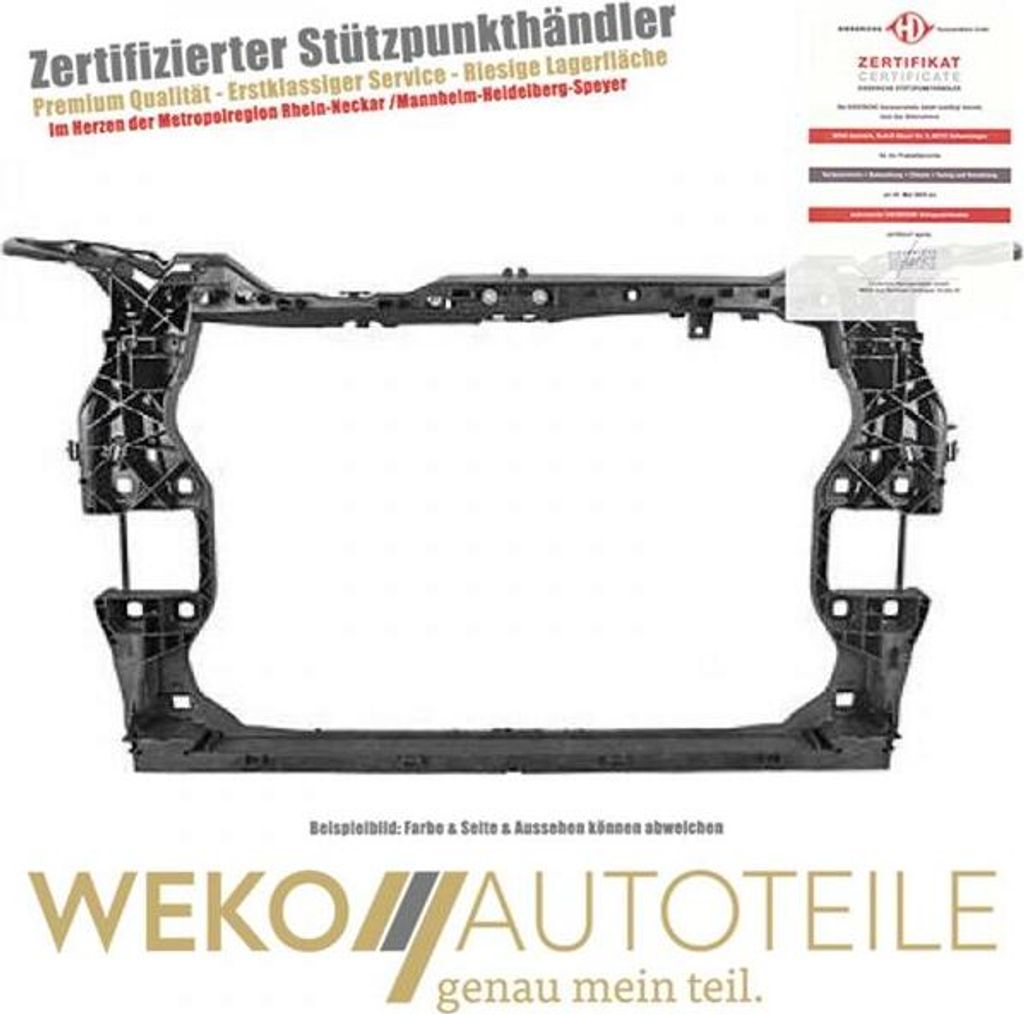 Frontverkleidung DIEDERICHS 1076003 für AUDI