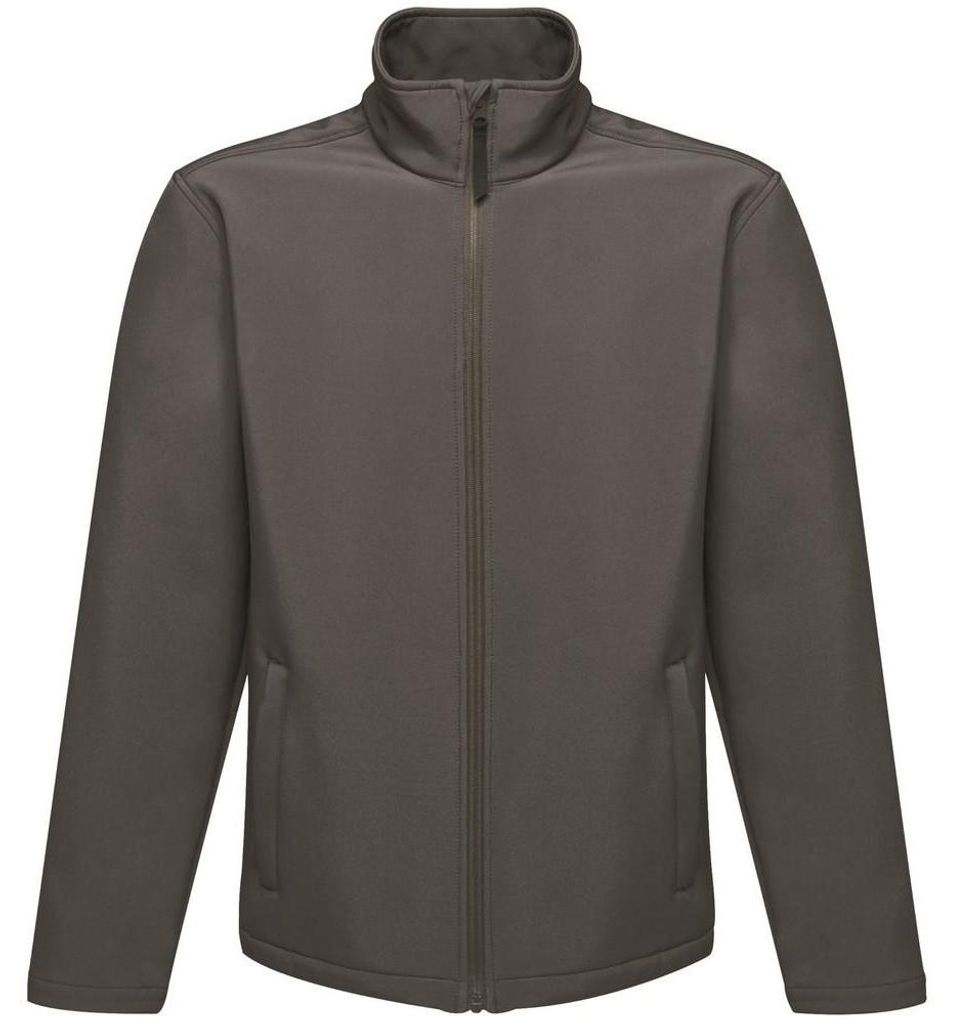 Regatta Reid Herren Softshell-Jacke, windabweisend, wasserabweisend LT364 (XS) (Dunkelgrau)