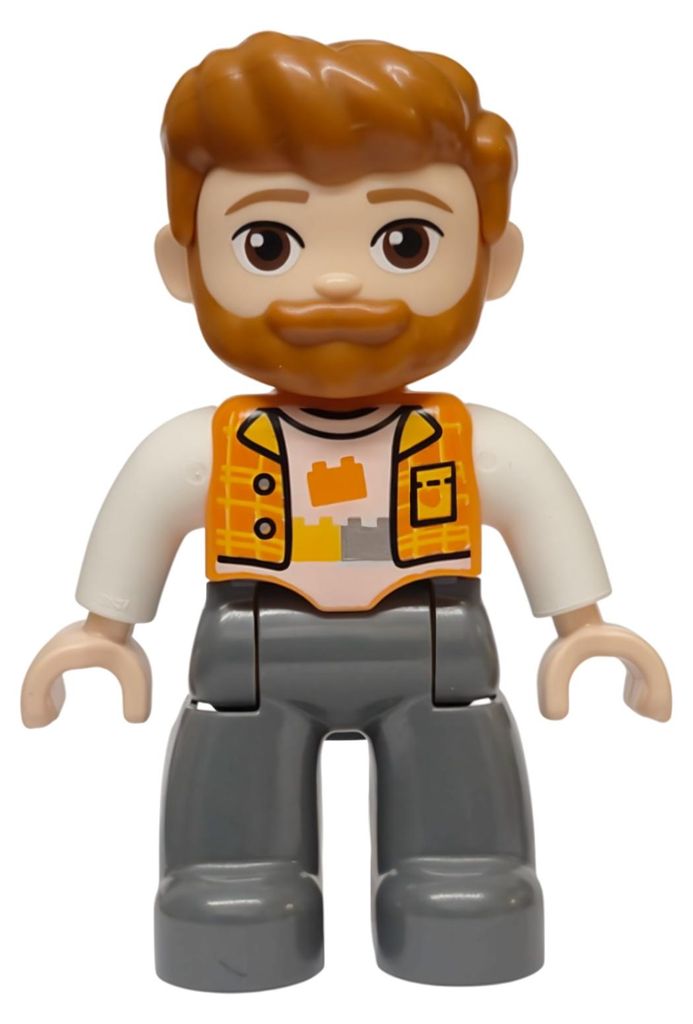 Klocki LEGO Duplo, figurka, seria LEGO City, chłopiec, Zdjęcie produktu 