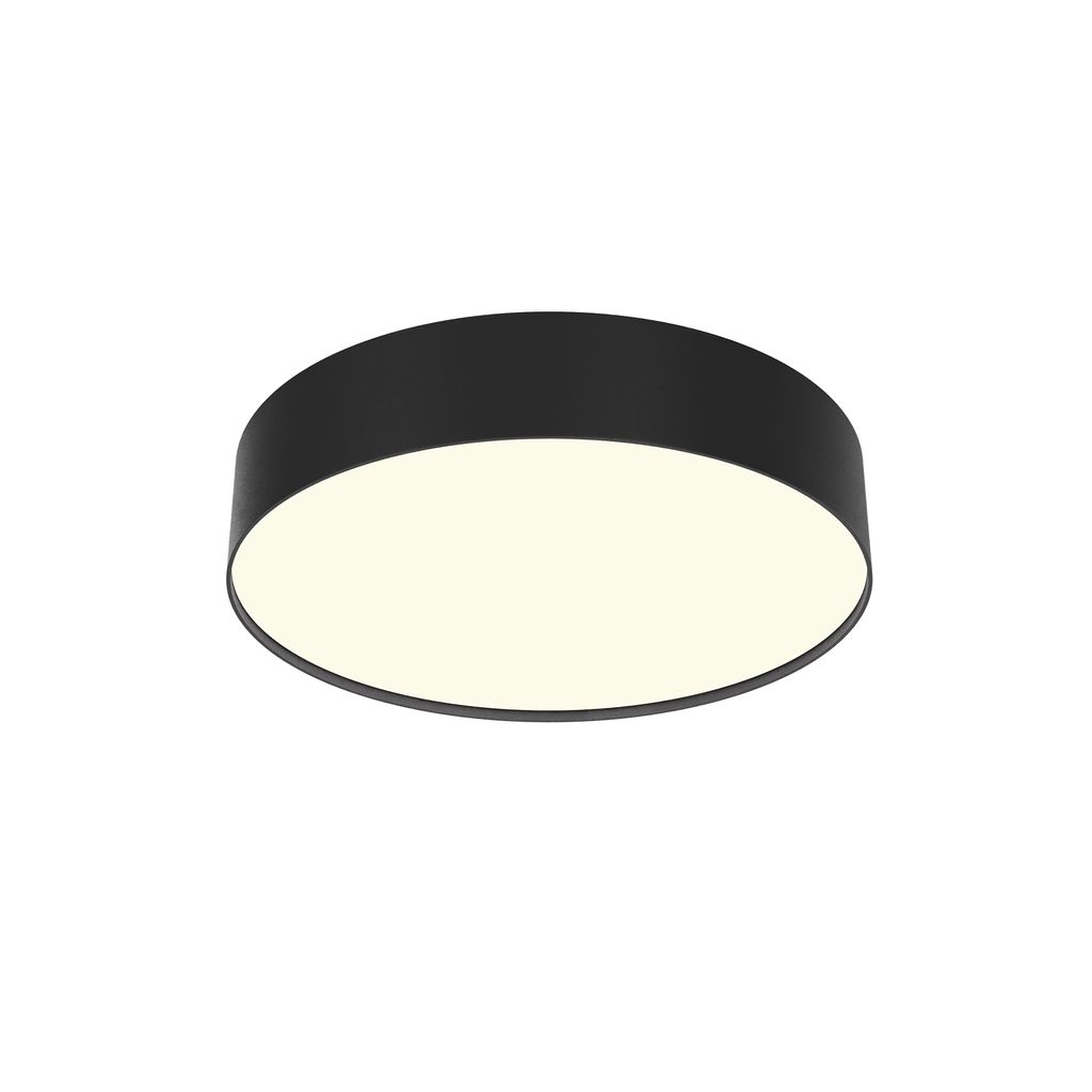 Maytoni Deckenleuchte Zon LED incl. Schwarz aus Aluminum 36W für Küche, Schlafzimmer, Wohnzimmer, Esszimmer, Lobby