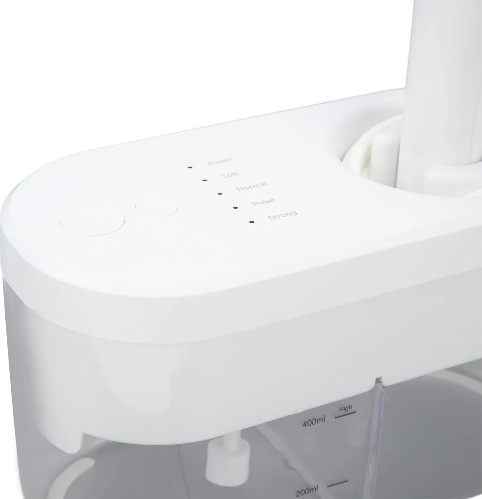 Nettoyeur d'oreille électrique rechargeable 4 modes blanc avec drainage - 4