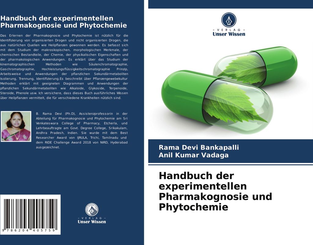 Handbuch der experimentellen Pharmakognosie und Phytochemie